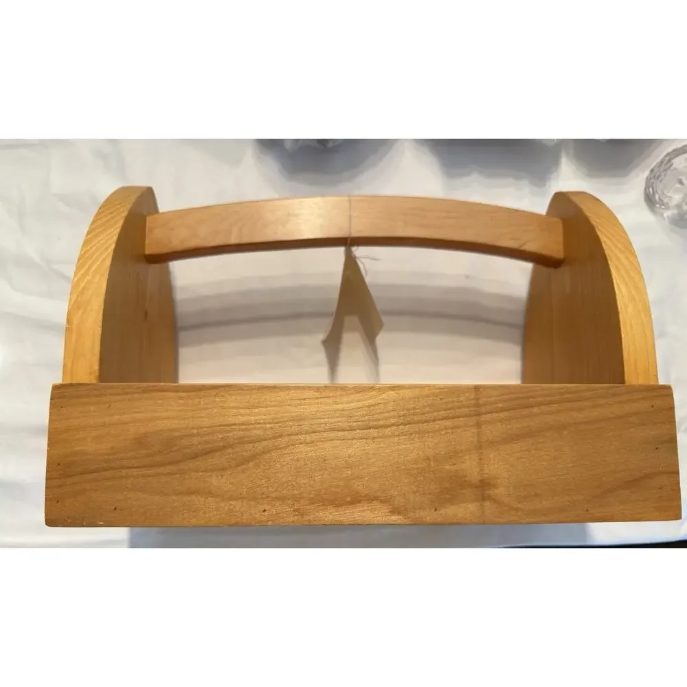 Handcrafted Wooden Tool Caddy
